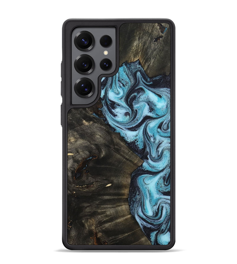 Galaxy S25 Ultra Wood Phone Case - Lindy (Blue, 799076)