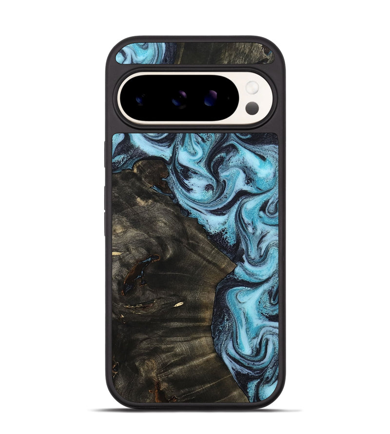 Pixel 9 Pro Wood Phone Case - Lindy (Blue, 799076)