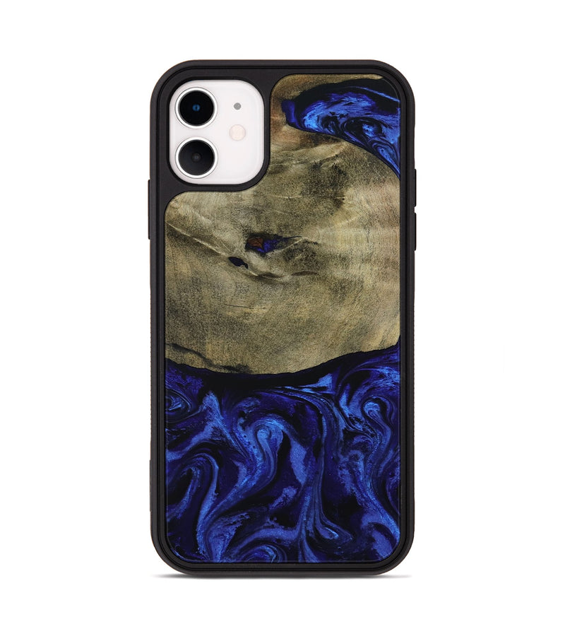iPhone 11 Wood Phone Case - Landen (Blue, 799077)