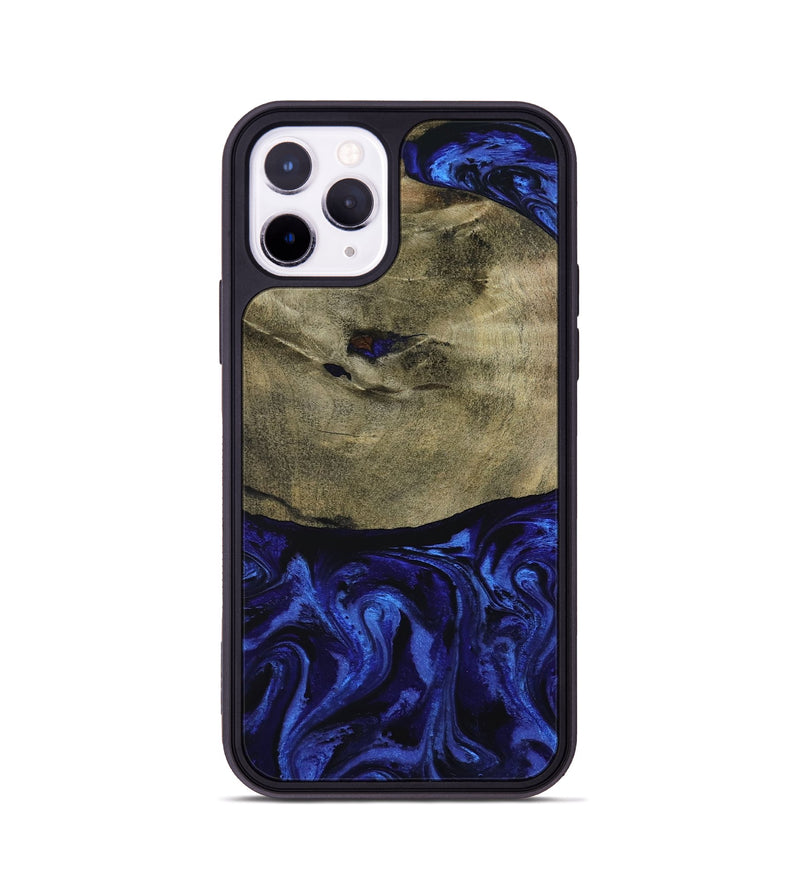 iPhone 11 Pro Wood Phone Case - Landen (Blue, 799077)