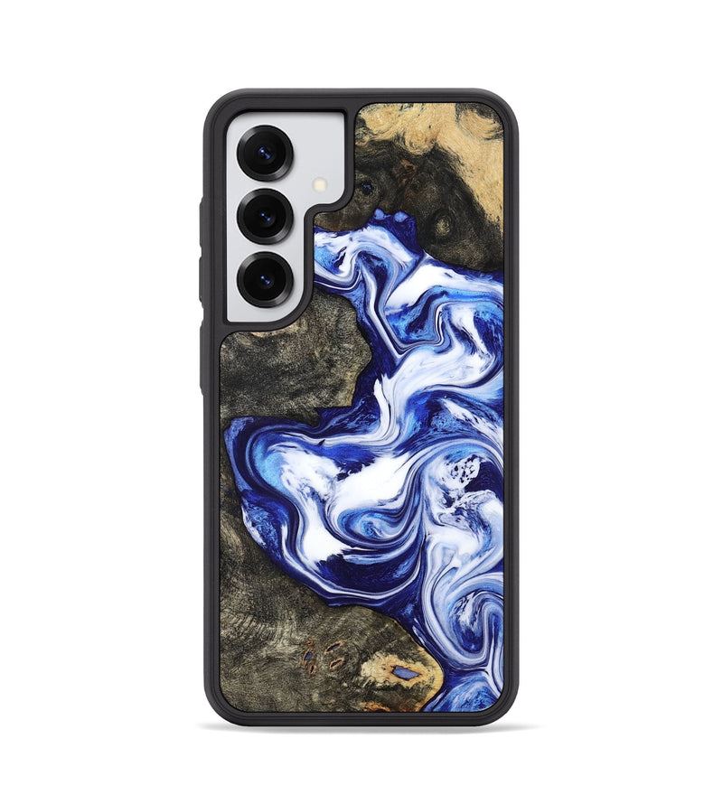 Galaxy S25 Wood Phone Case - Moses (Blue, 799078)