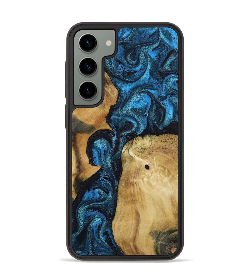 Galaxy S23 Plus Wood Phone Case - Kirby (Blue, 799079)
