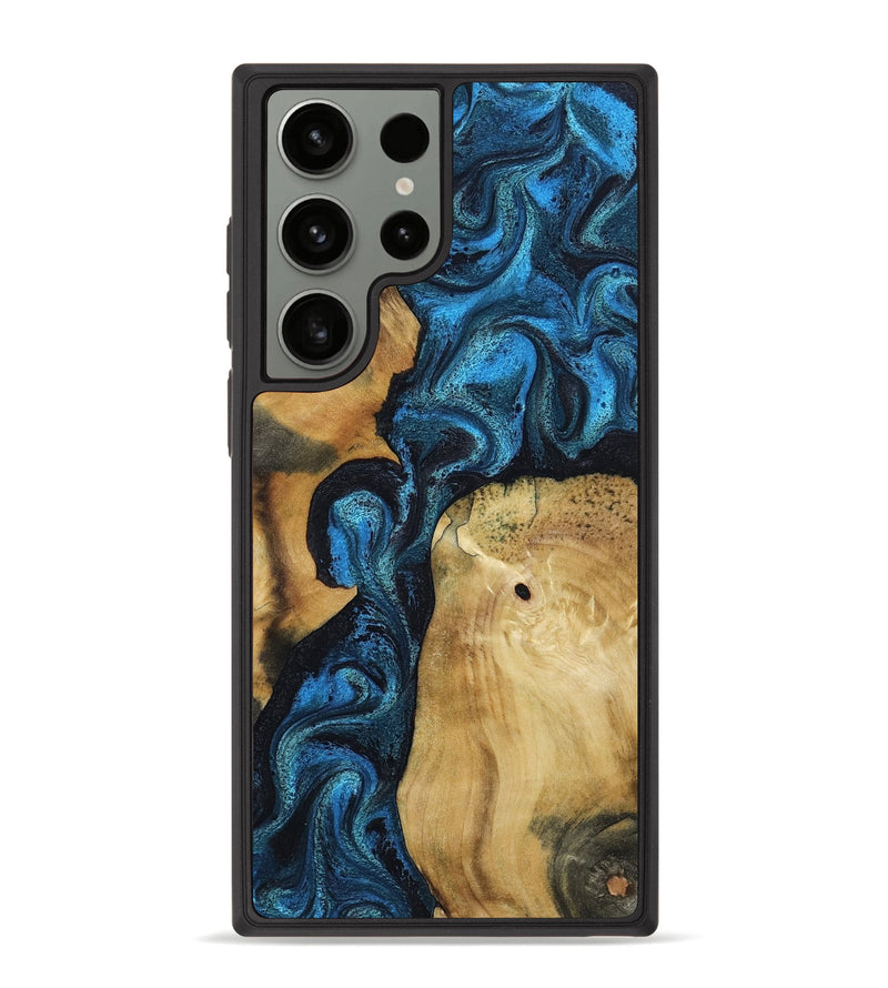 Galaxy S23 Ultra Wood Phone Case - Kirby (Blue, 799079)
