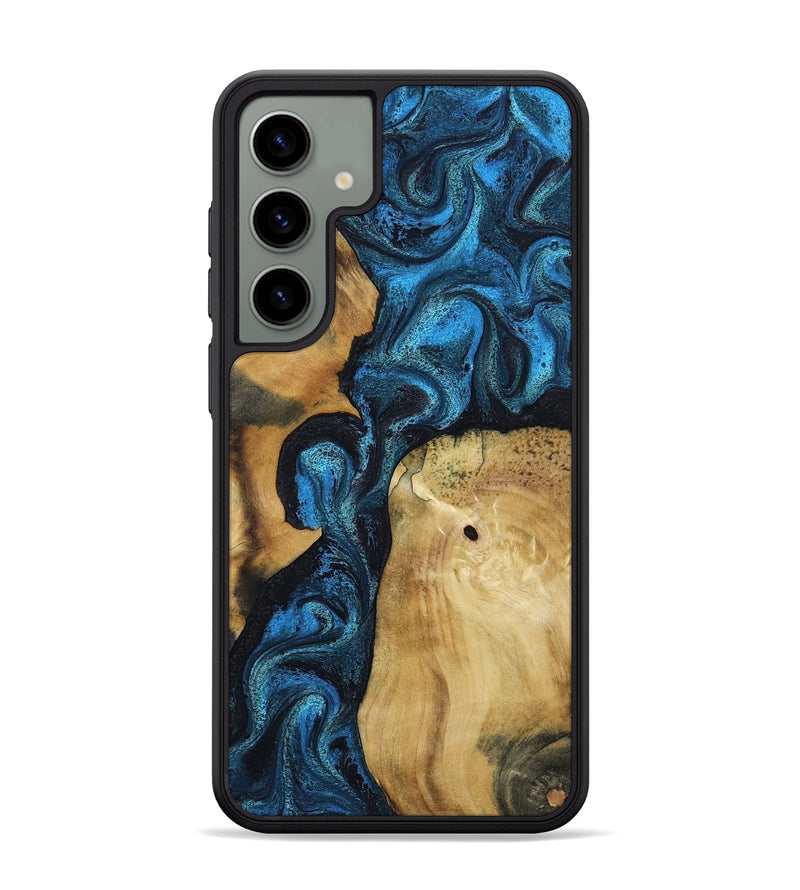 Galaxy S24 Plus Wood Phone Case - Kirby (Blue, 799079)