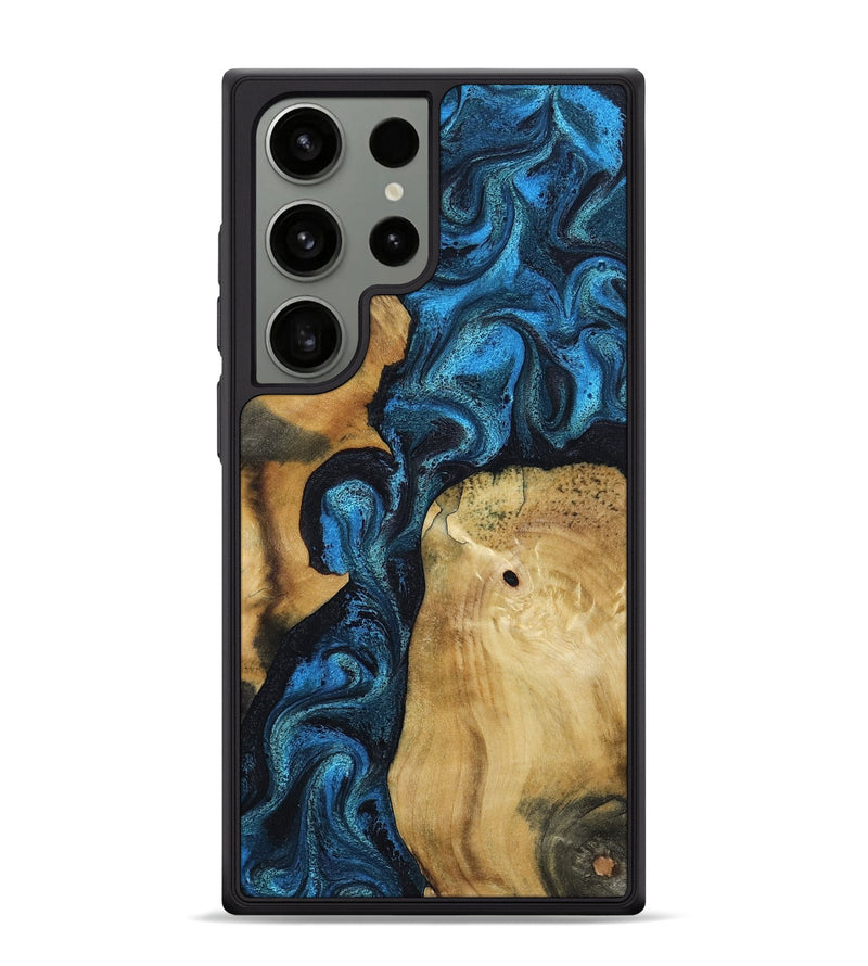 Galaxy S24 Ultra Wood Phone Case - Kirby (Blue, 799079)