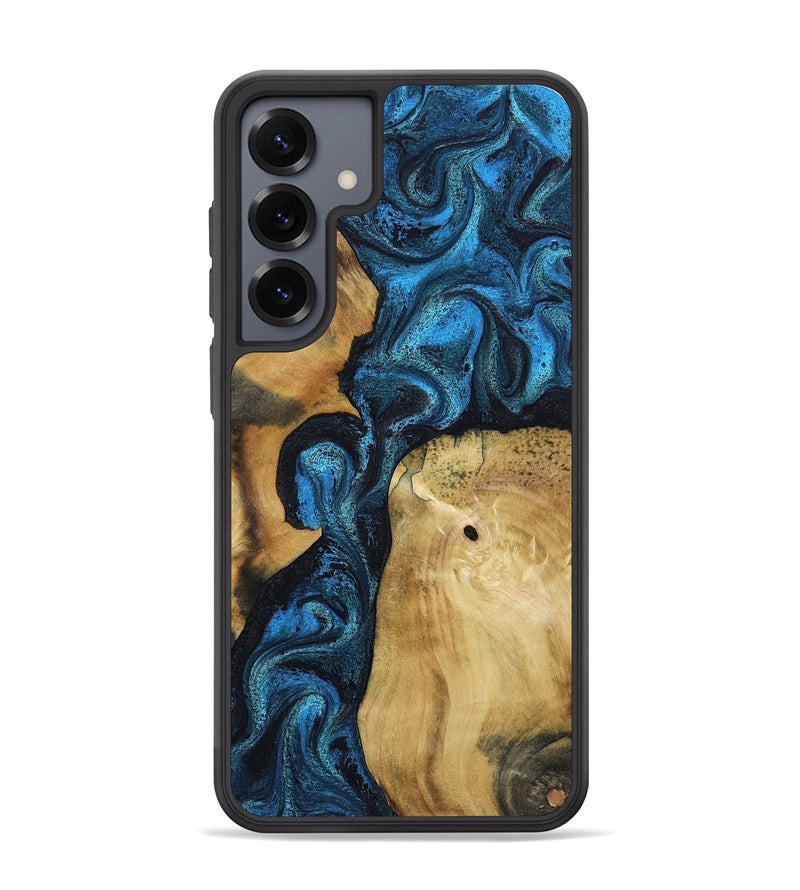 Galaxy S25 Plus Wood Phone Case - Kirby (Blue, 799079)