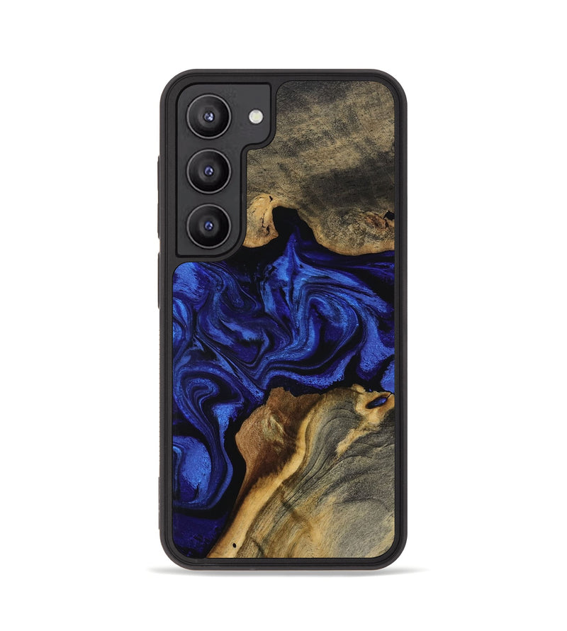 Galaxy S23 Wood Phone Case - Alicia (Blue, 799080)