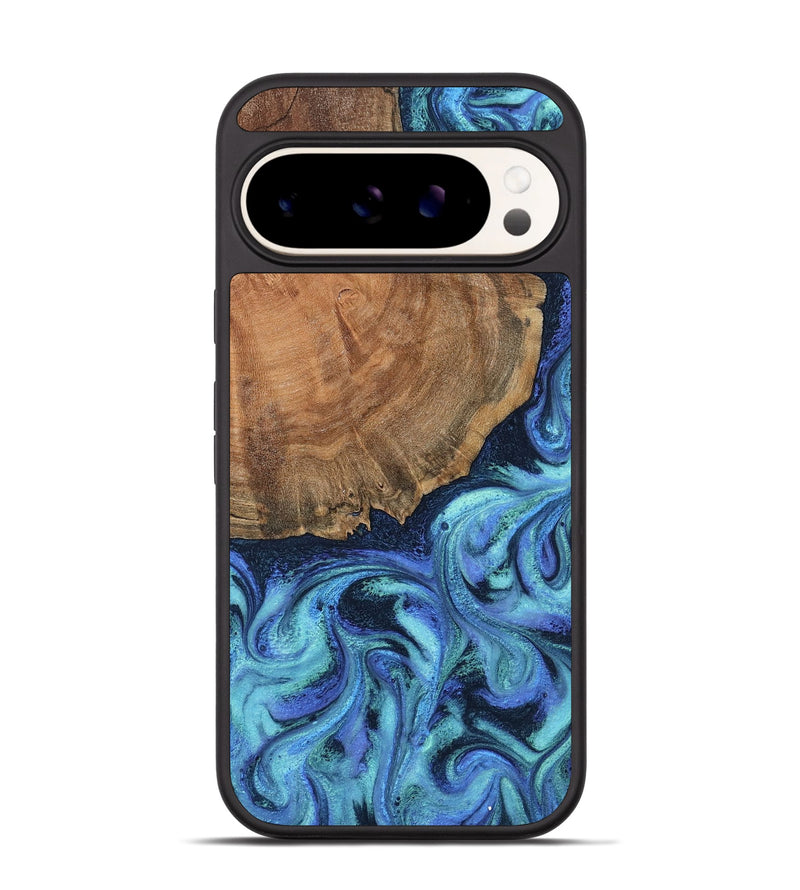 Pixel 9 Pro Wood Phone Case - Markus (Blue, 799085)