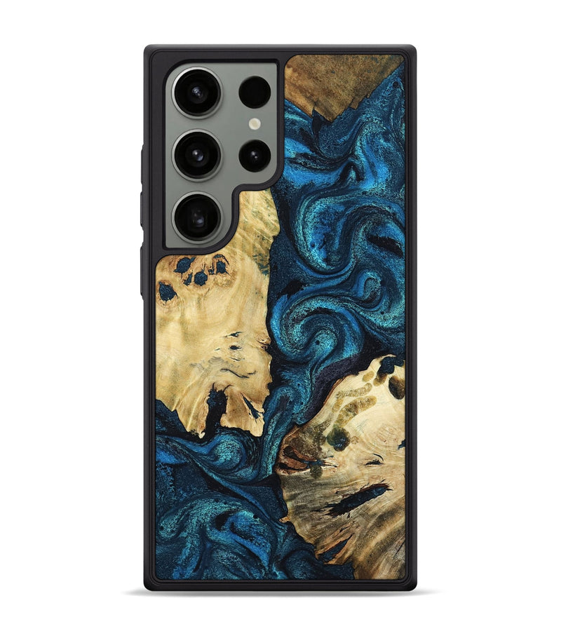 Galaxy S24 Ultra Wood Phone Case - Alfonso (Blue, 799087)