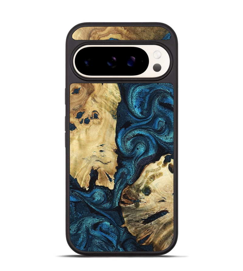 Pixel 9 Pro Wood Phone Case - Alfonso (Blue, 799087)