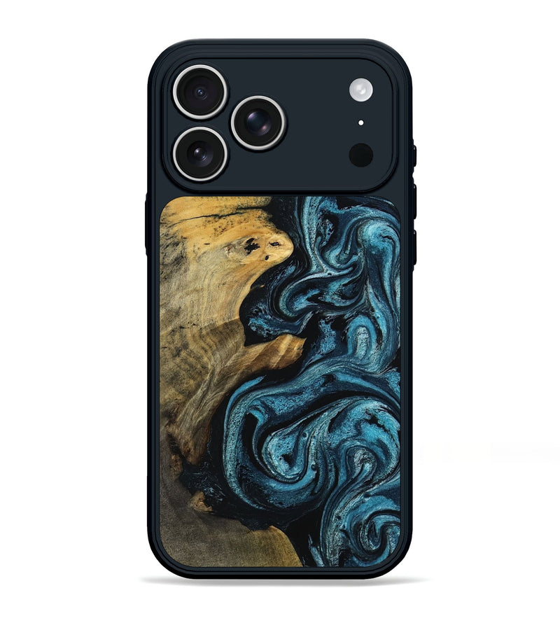 iPhone 17 Pro Max Wood Phone Case - Finley (Ombre, 799088)