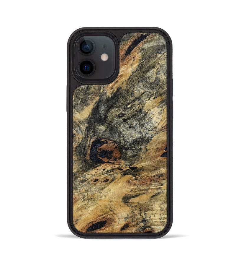 iPhone 12 Wood Phone Case - Alexa (Wood Burl, 799089)