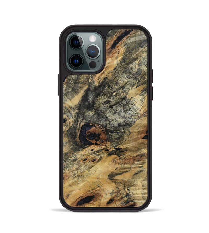 iPhone 12 Pro Wood Phone Case - Alexa (Wood Burl, 799089)