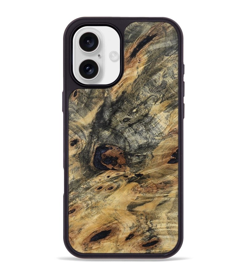 iPhone 16 Plus Wood Phone Case - Alexa (Wood Burl, 799089)