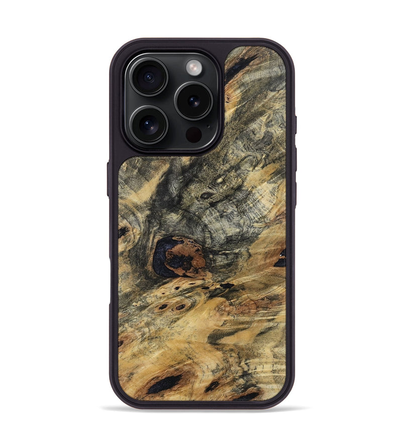 iPhone 16 Pro Wood Phone Case - Alexa (Wood Burl, 799089)