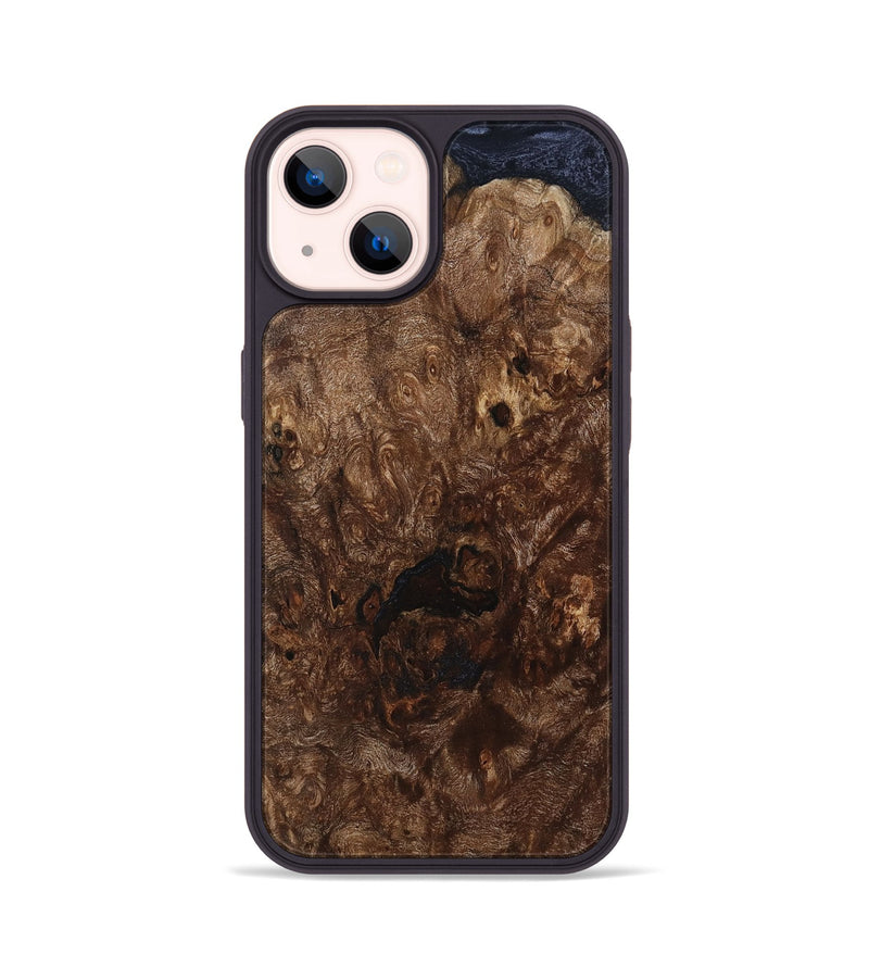 iPhone 14 Wood Phone Case - Cleve (Wood Burl, 799090)