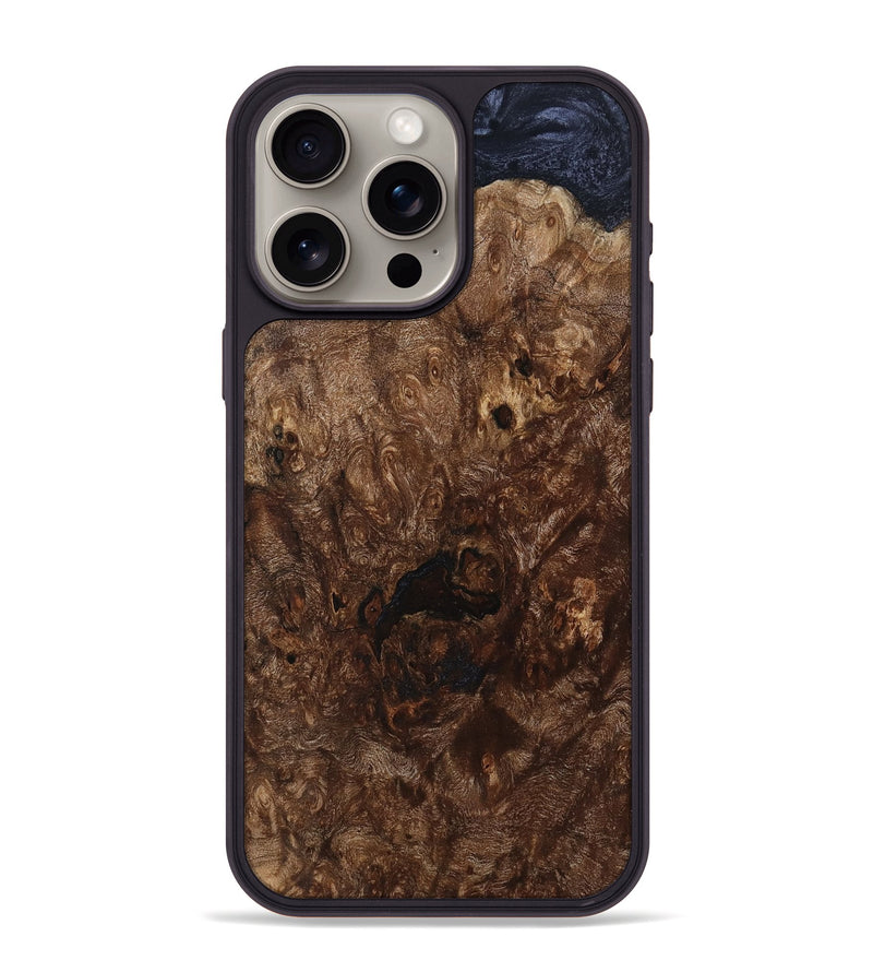 iPhone 15 Pro Max Wood Phone Case - Cleve (Wood Burl, 799090)