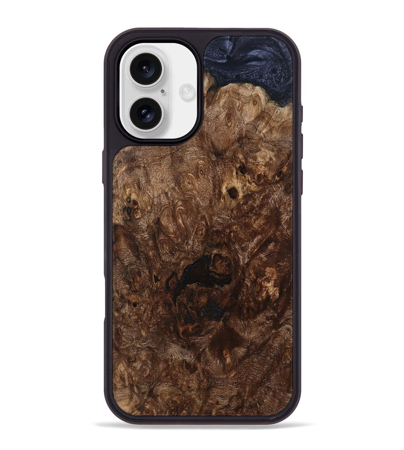 iPhone 16 Plus Wood Phone Case - Cleve (Wood Burl, 799090)