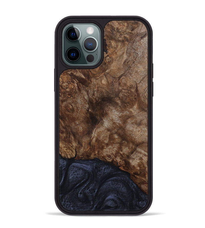 iPhone 12 Pro Max Wood Phone Case - Brett (Wood Burl, 799091)