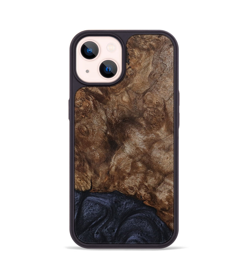 iPhone 14 Wood Phone Case - Brett (Wood Burl, 799091)
