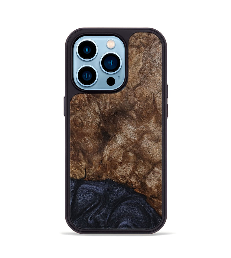 iPhone 14 Pro Wood Phone Case - Brett (Wood Burl, 799091)