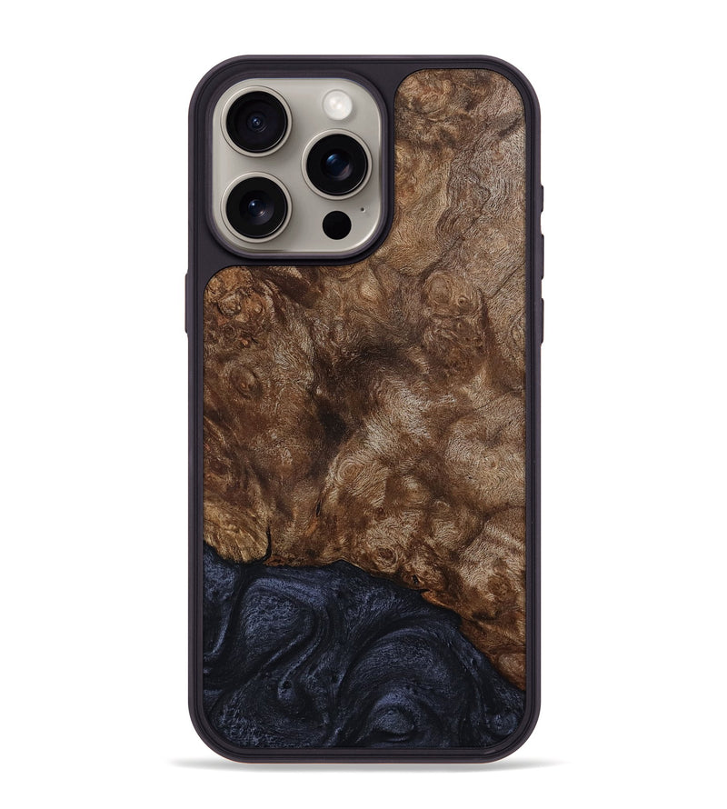 iPhone 15 Pro Max Wood Phone Case - Brett (Wood Burl, 799091)