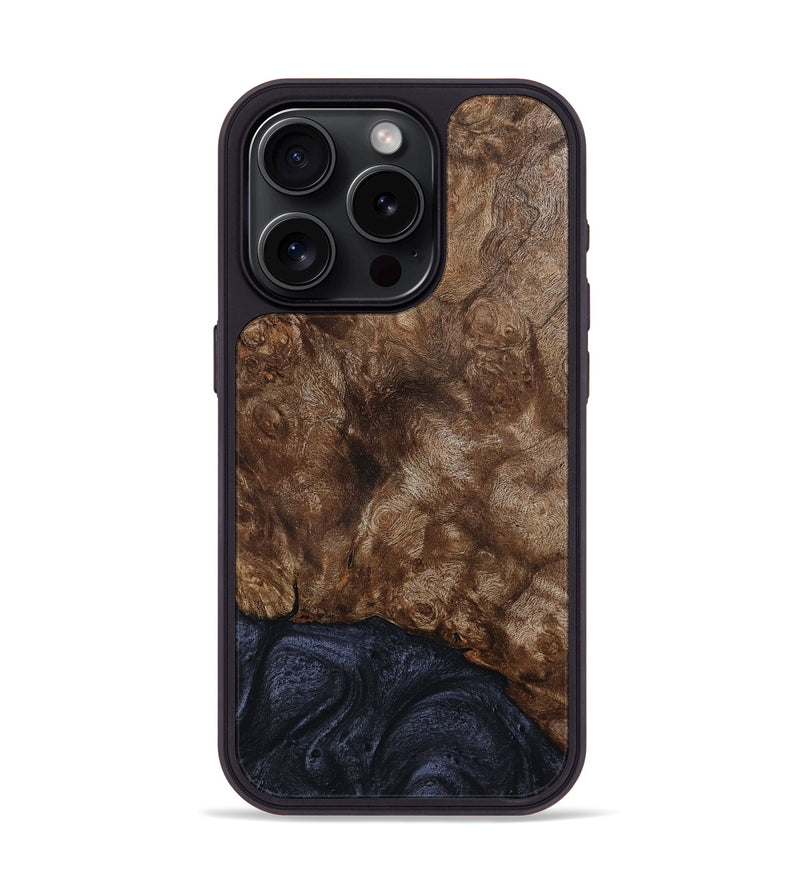 iPhone 15 Pro Wood Phone Case - Brett (Wood Burl, 799091)