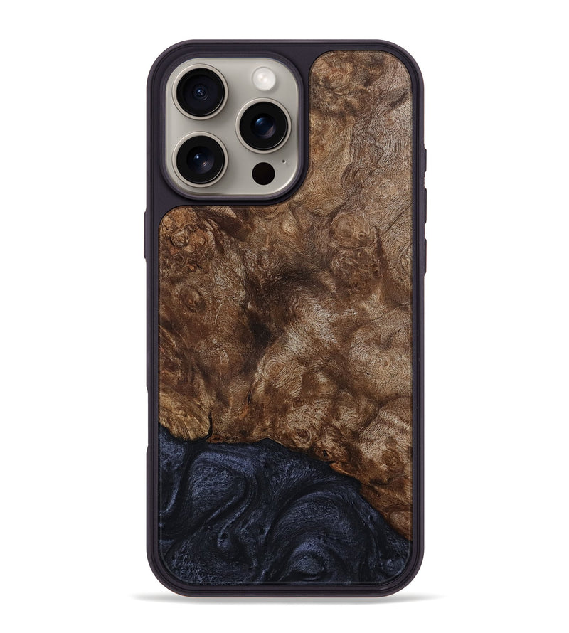 iPhone 16 Pro Max Wood Phone Case - Brett (Wood Burl, 799091)