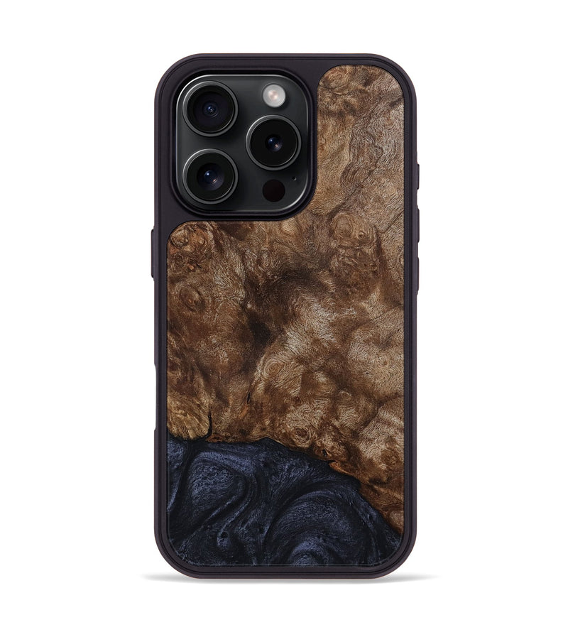 iPhone 16 Pro Wood Phone Case - Brett (Wood Burl, 799091)