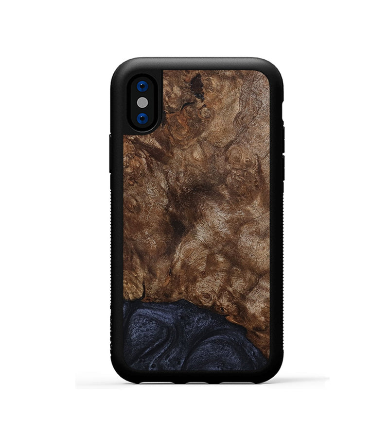 iPhone Xs Wood Phone Case - Brett (Wood Burl, 799091)