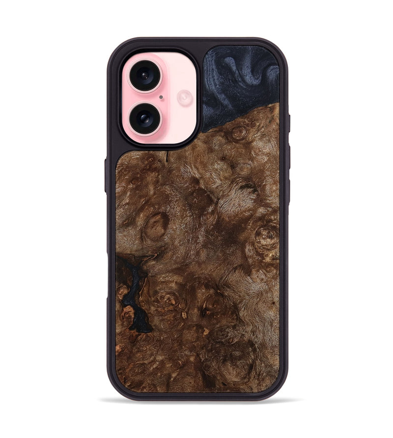 iPhone 16 Wood Phone Case - Jerrold (Wood Burl, 799093)