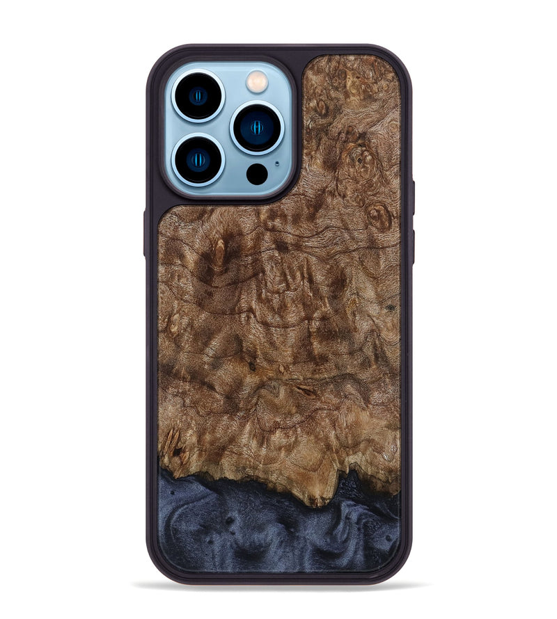iPhone 14 Pro Max Wood Phone Case - Penny (Wood Burl, 799094)