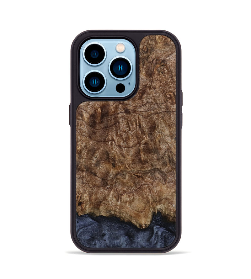 iPhone 14 Pro Wood Phone Case - Penny (Wood Burl, 799094)