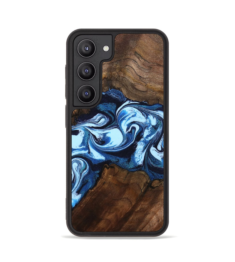 Galaxy S23 Wood Phone Case - Hollis (Blue, 799105)