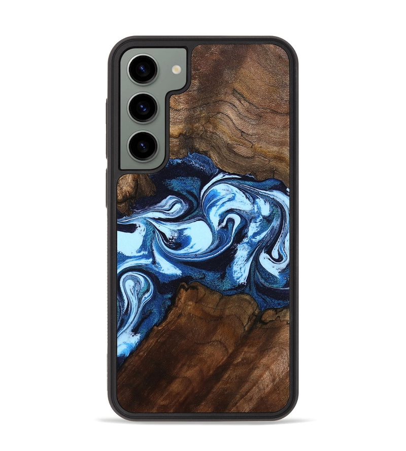 Galaxy S23 Plus Wood Phone Case - Hollis (Blue, 799105)