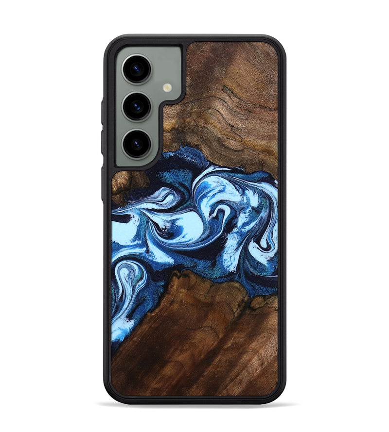Galaxy S24 Plus Wood Phone Case - Hollis (Blue, 799105)