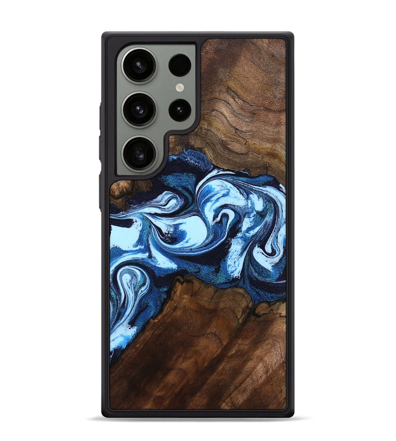Galaxy S24 Ultra Wood Phone Case - Hollis (Blue, 799105)