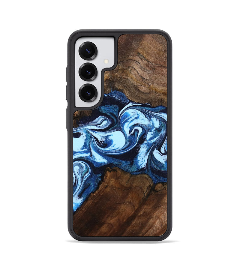 Galaxy S25 Wood Phone Case - Hollis (Blue, 799105)
