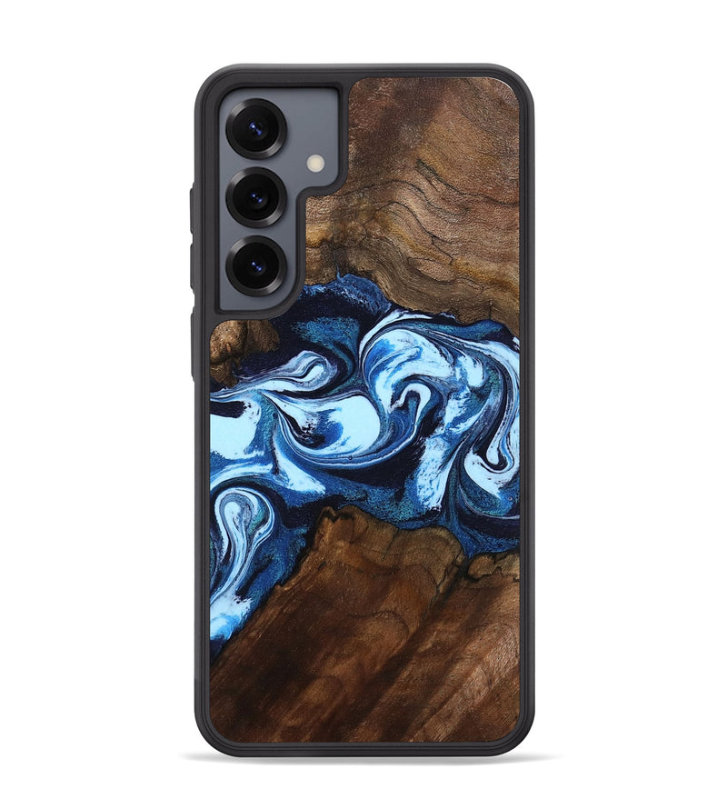 Galaxy S25 Plus Wood Phone Case - Hollis (Blue, 799105)