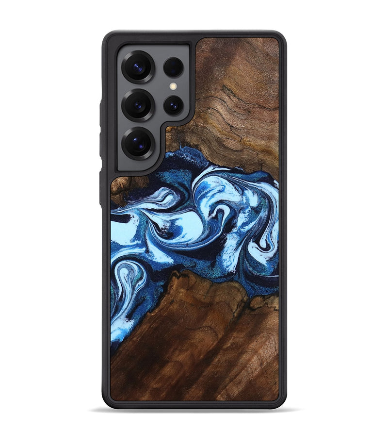 Galaxy S25 Ultra Wood Phone Case - Hollis (Blue, 799105)