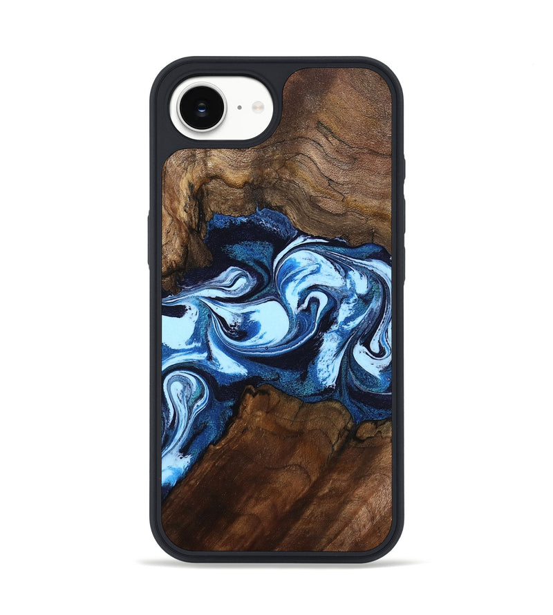 iPhone 16e Wood Phone Case - Hollis (Blue, 799105)