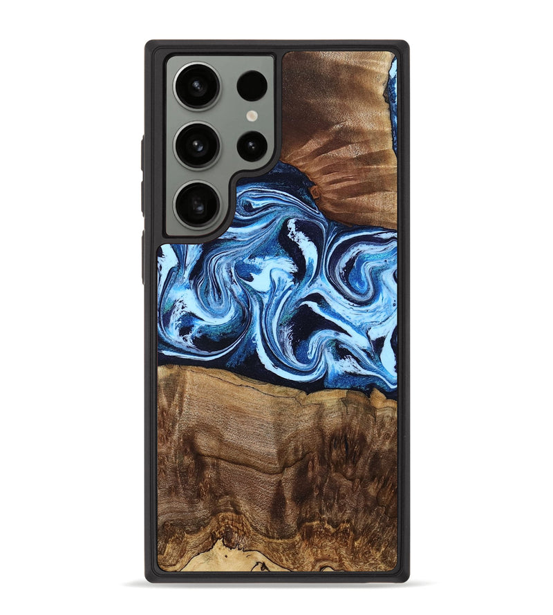 Galaxy S23 Ultra Wood Phone Case - Saylor (Blue, 799106)