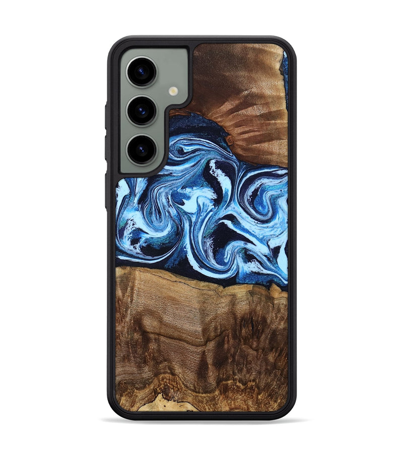 Galaxy S24 Plus Wood Phone Case - Saylor (Blue, 799106)