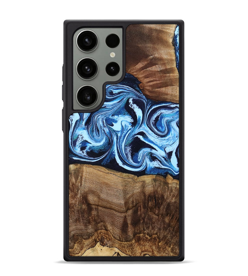 Galaxy S24 Ultra Wood Phone Case - Saylor (Blue, 799106)