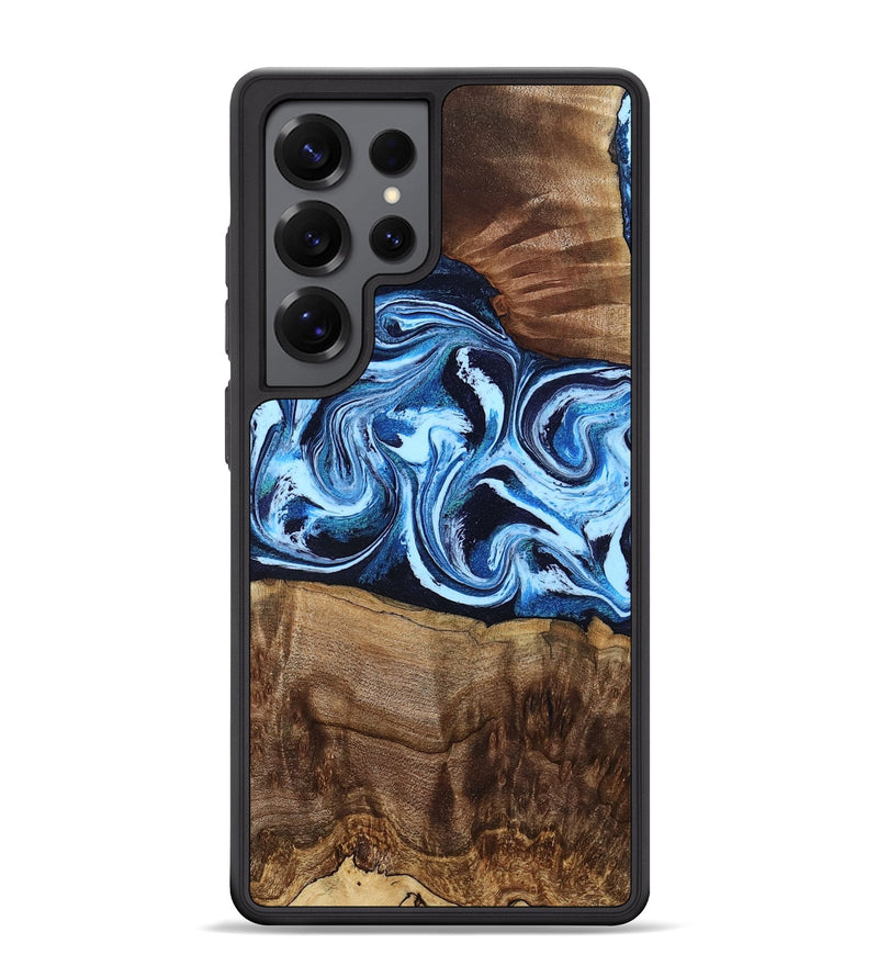 Galaxy S25 Ultra Wood Phone Case - Saylor (Blue, 799106)
