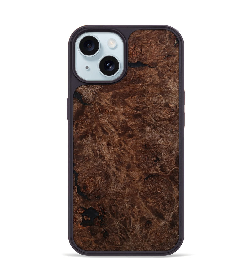 iPhone 15 Wood Phone Case - Alton (Wood Burl, 799109)