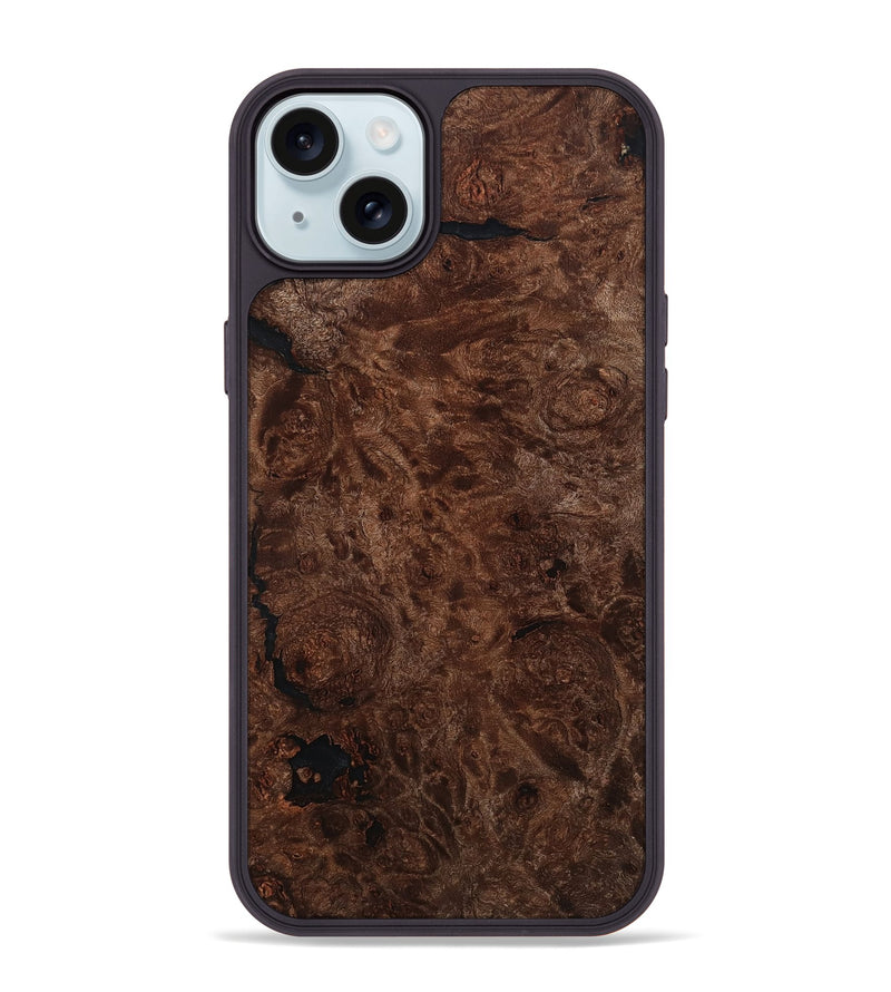 iPhone 15 Plus Wood Phone Case - Alton (Wood Burl, 799109)