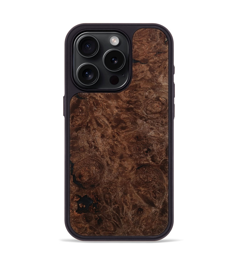 iPhone 15 Pro Wood Phone Case - Alton (Wood Burl, 799109)