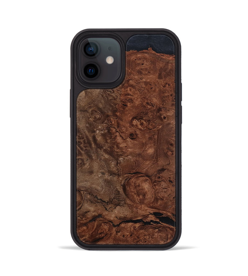 iPhone 12 Wood Phone Case - Mattie (Wood Burl, 799110)