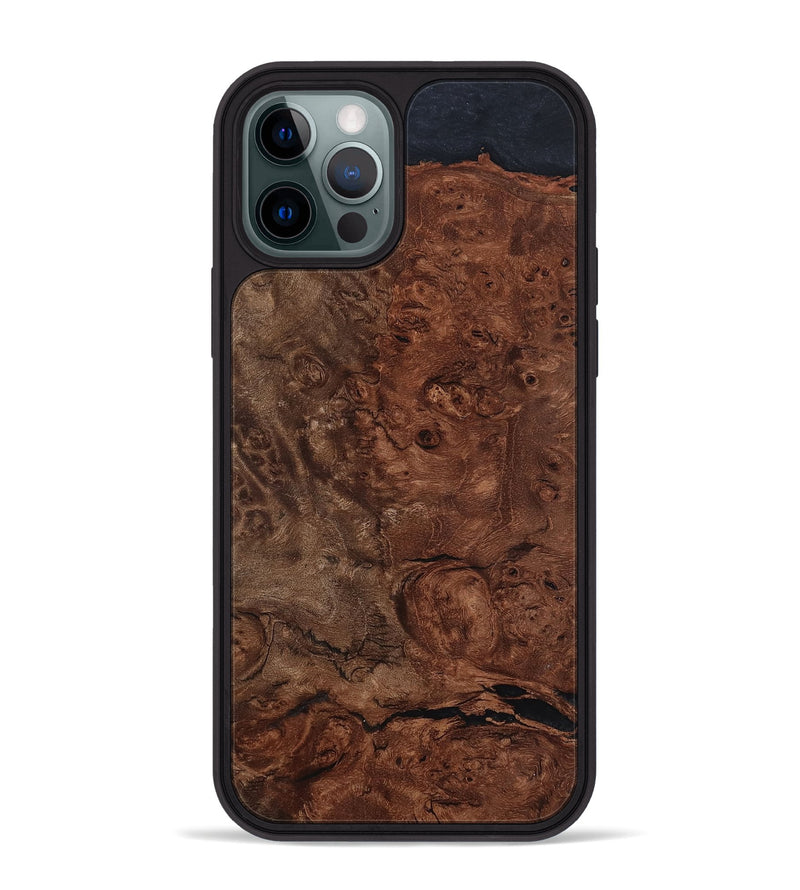 iPhone 12 Pro Max Wood Phone Case - Mattie (Wood Burl, 799110)